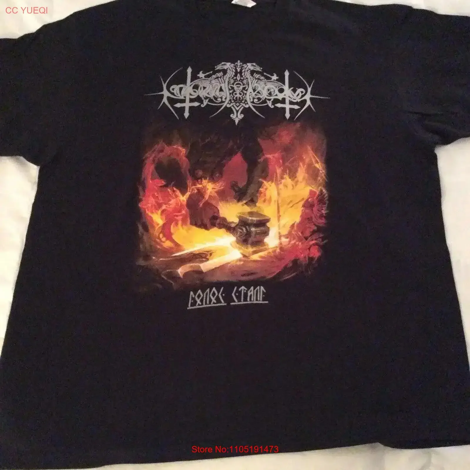 NOKTURNAL MORTUM T Shirt XL The Chasm Inquisition Urgehal Urfaust Empyrium vintage Washed Breathable Unisex Slightly Stretched