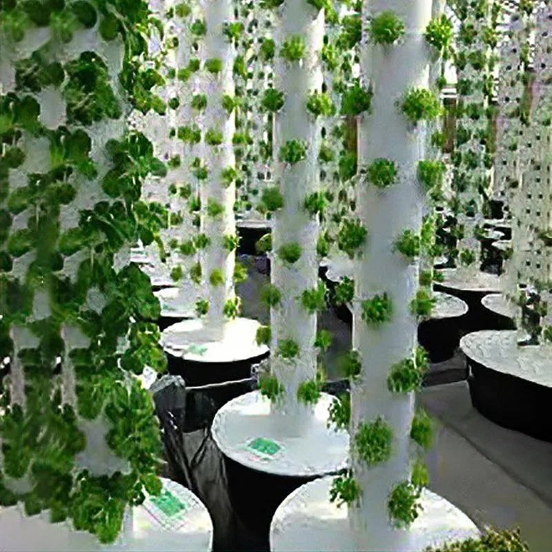 Hydroponic System Indoor Garden Grow Equipment Smart Aerobic System Vegetable Planter Greenhouse Vertical Hydroponic Farm Tower