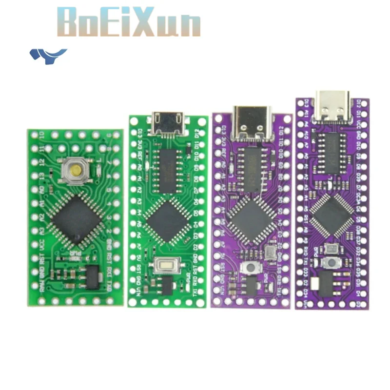 Compatible With LGT8F328P-LQFP32 MiniEVB TYPE-C MICRO USB  ATMEGA328 Nano V3.0 LGT8F328P CH9340C / HT42B534-1 SOP16 For Arduino