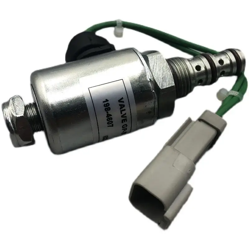 198-4607 For  loader solenoid valve, pilot solenoid valve coil assembly 198-4607 Voltage 24V