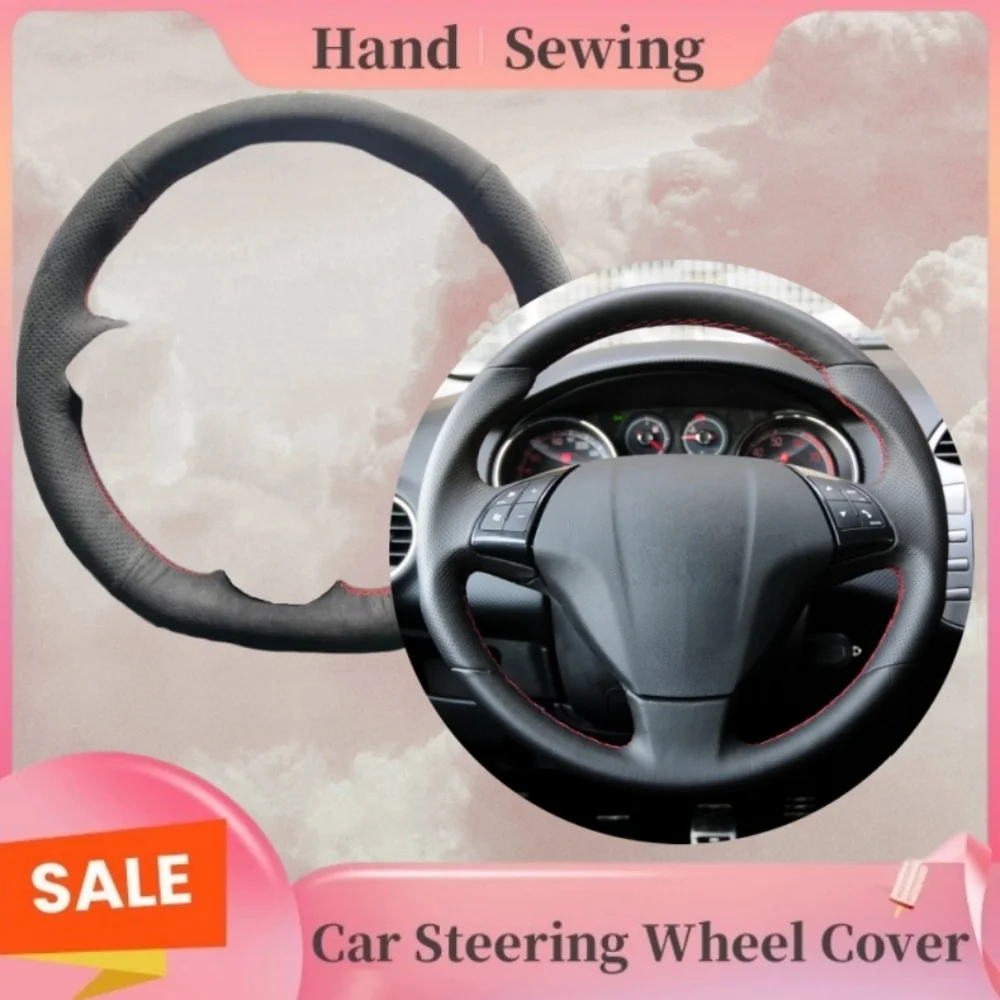 

Suede Leather Protect The Original Leather From Wear And Tear Steering Wheel Cover For Fiat Punto Bravo Linea Qubo Grande