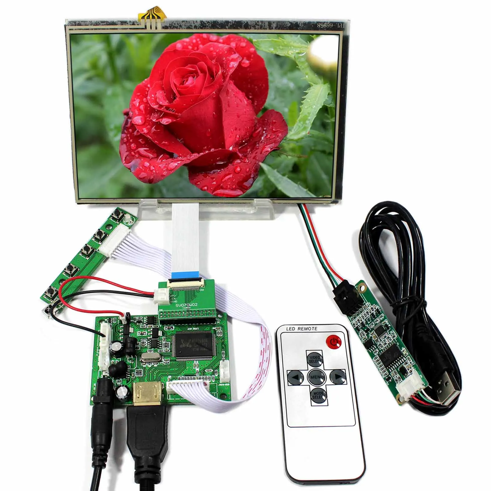 

7" IPS LCD Touch Panel 1280x800 HSD070PWW1-B00 HD MI Board For Raspberry Pi