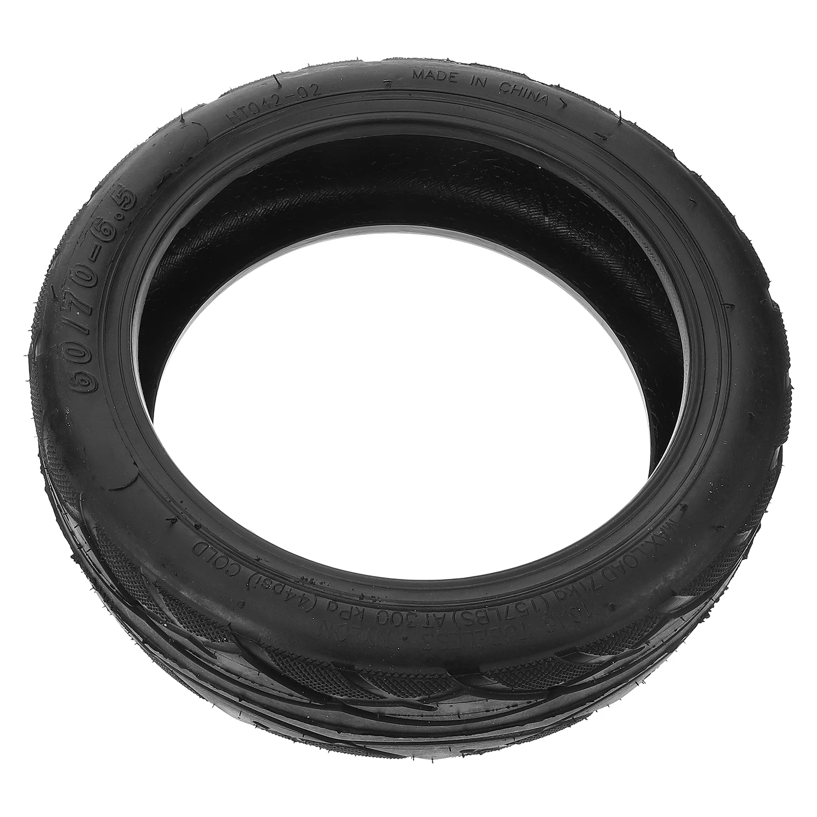 

Electric Scooter Tire 60/70-6.5 Inflatable Rubber Honeycomb Replacement Wheel Durable Smooth Riding Wear Resistant Scooter Wheel