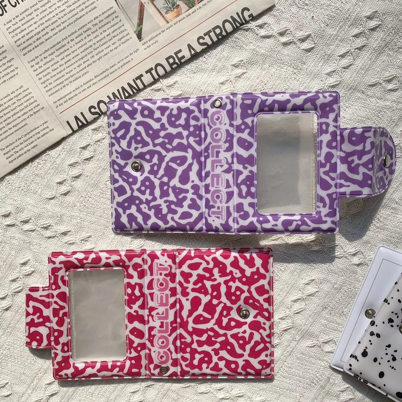 Ballet Sweet Love Stone Pattern Rectangular FramPhoto Bag Star Chasing Card Album