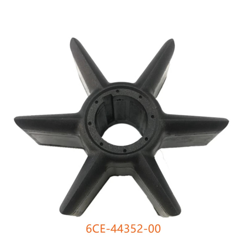 For Yamaha Outboard Motor PN 6E5-44352-00 6CE-44352-00 6AW-44352-00 Water Pump Impeller