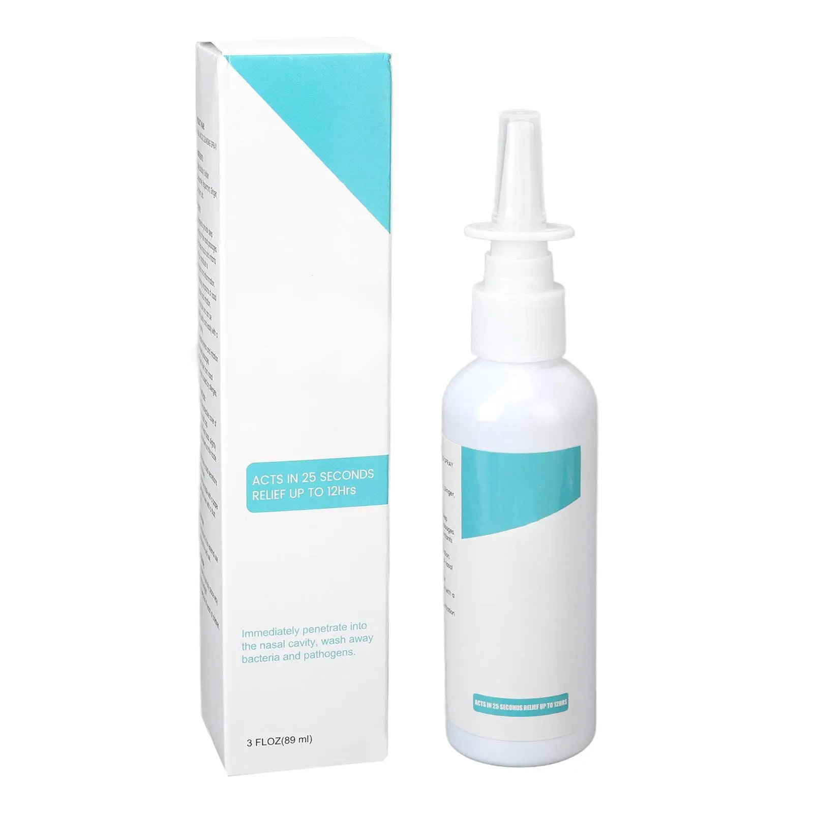 Nasal Spray 89ML - Deep Cleansing & Congestion Relief, Gentle Skin-Friendly Formula for Outdoor Use