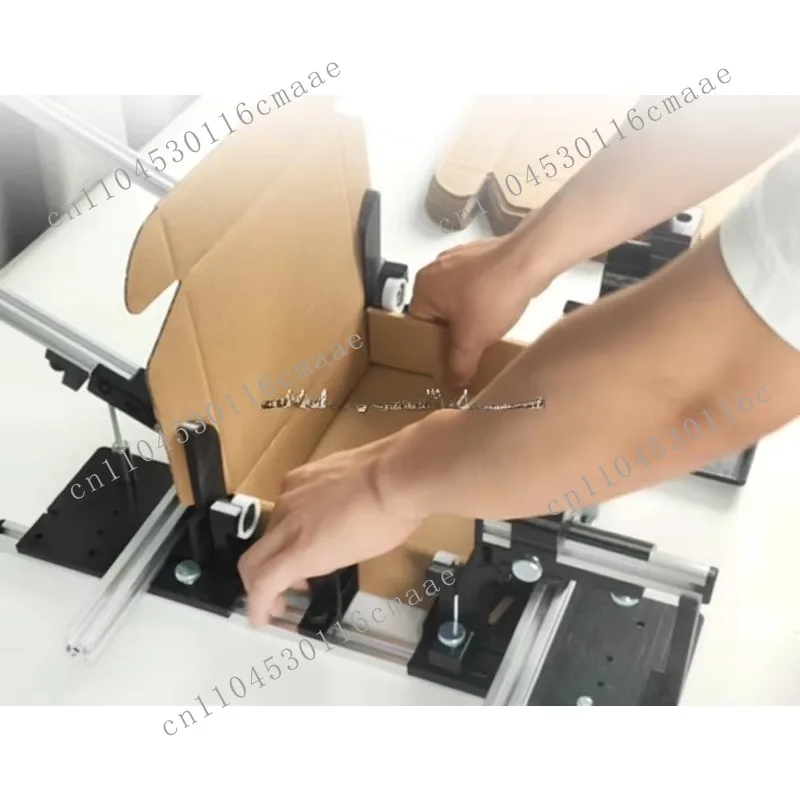Mailing Boxes, Small Warehouses, Labor-saving Desktop Gift Box Assembly Device, Walk-push Cardboard Forming Machine