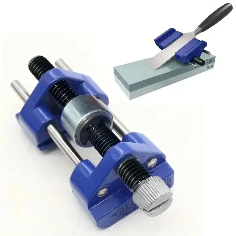 Adjustable Angle Honing Guide Jig, Woodworking Chisel & Plane Sharpener with Stone Holder