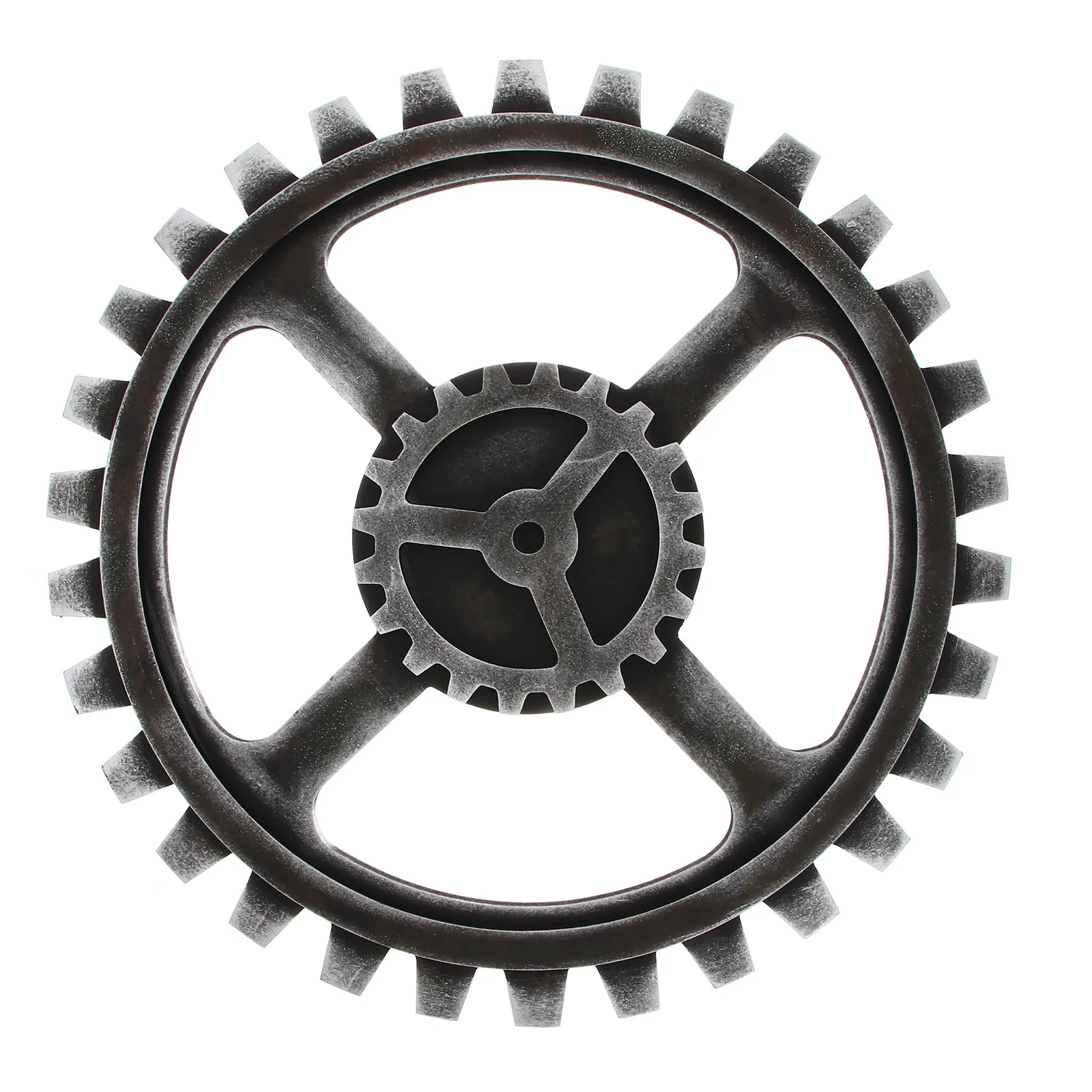40Cm Gear Wall Decoration Retro Industrial Design Vintage Home Bar Decor for Living Room Bedroom Office Cafe Bookstore Hotel