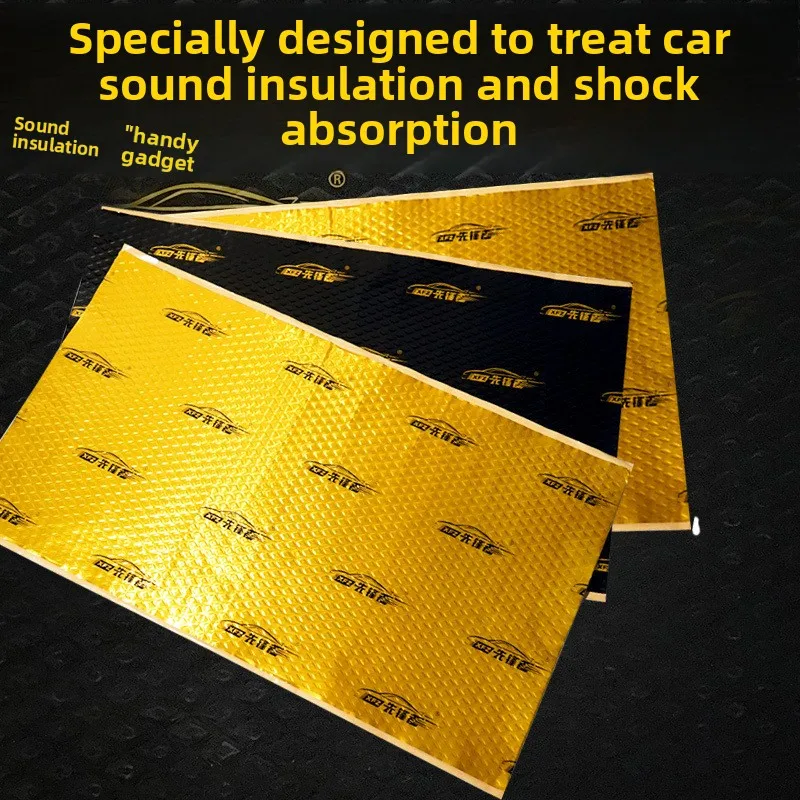 

Car Sound Insulation Cotton Shock Absorber Board Door Noise Reduction Material Self-adhesive Sound Insulation Board Ultra Quiet