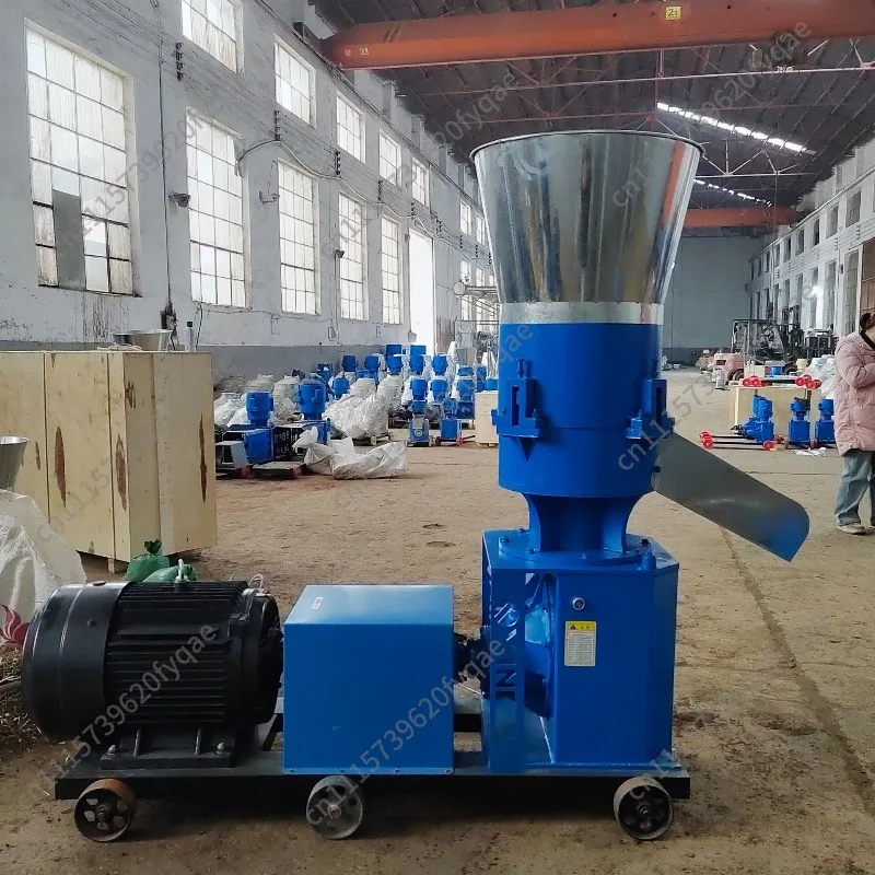 Wet & Dry Feed Pellet Machine Animal Feed Granulator for Cattle Sheep Chicken Duck Fish Feed Making