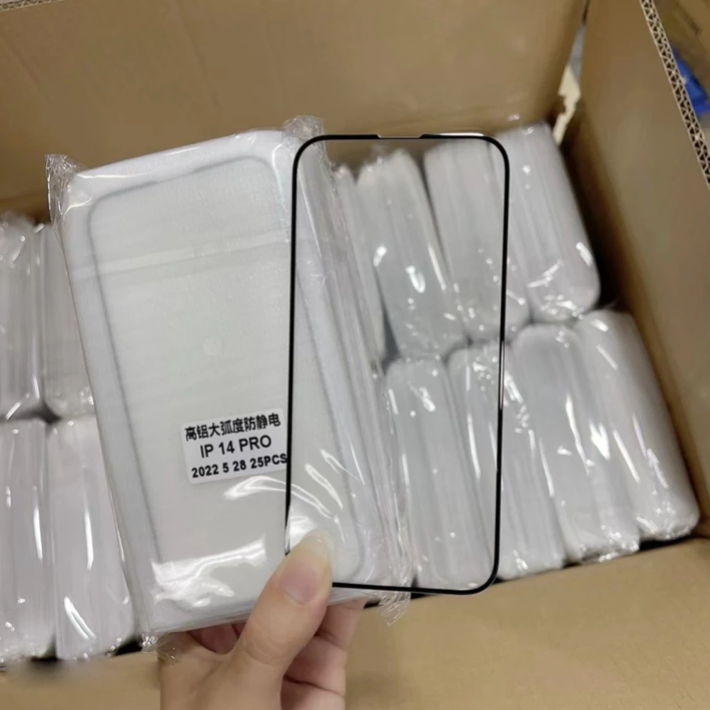 

1000pcs Screen Protectors for IPhone 14 Pro Max Tempered Glass Film Protective Glass