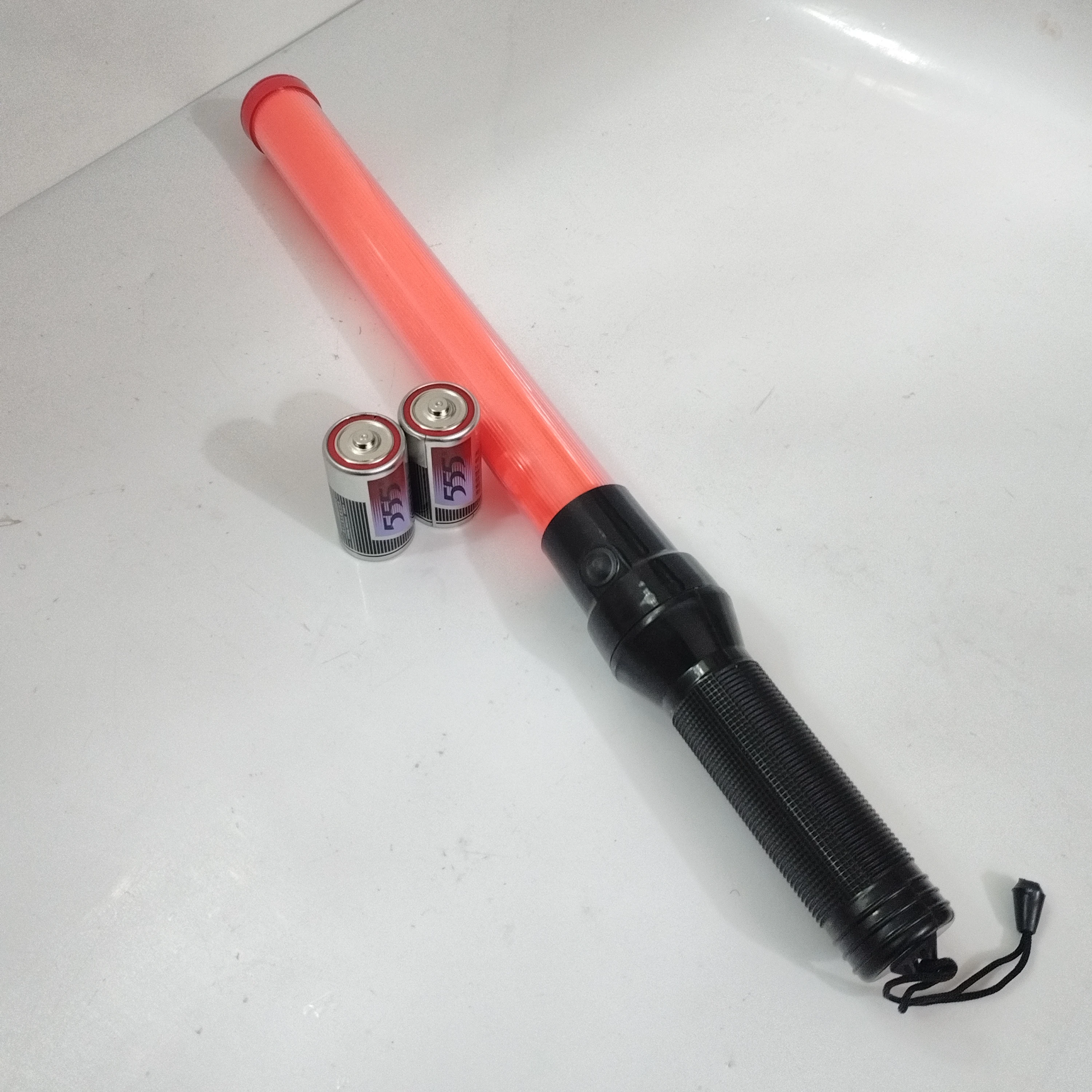 Handheld LED-Blitz Verkehrsstab Straßenwarnsignal Stick Nacht Straßenbetrieb Sicherheitswarnblitz