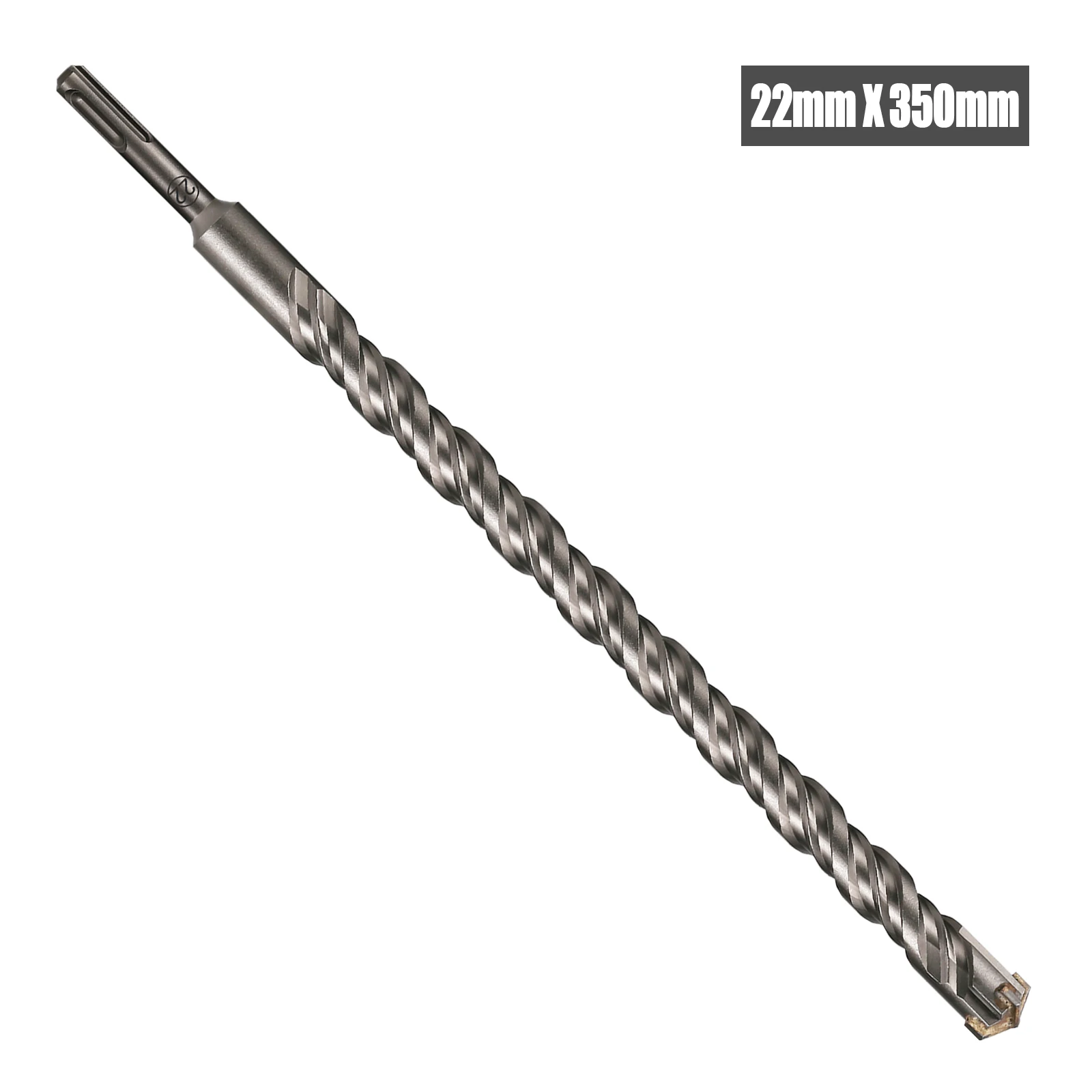 1 Stück Beton-SDS-Plus-Bohrer 6-28mm Kreuzschneiderkopf Doppelschneckenhammer 350mm Wandziegelblock Elektrohammer Mauerbohrer – Detail 16