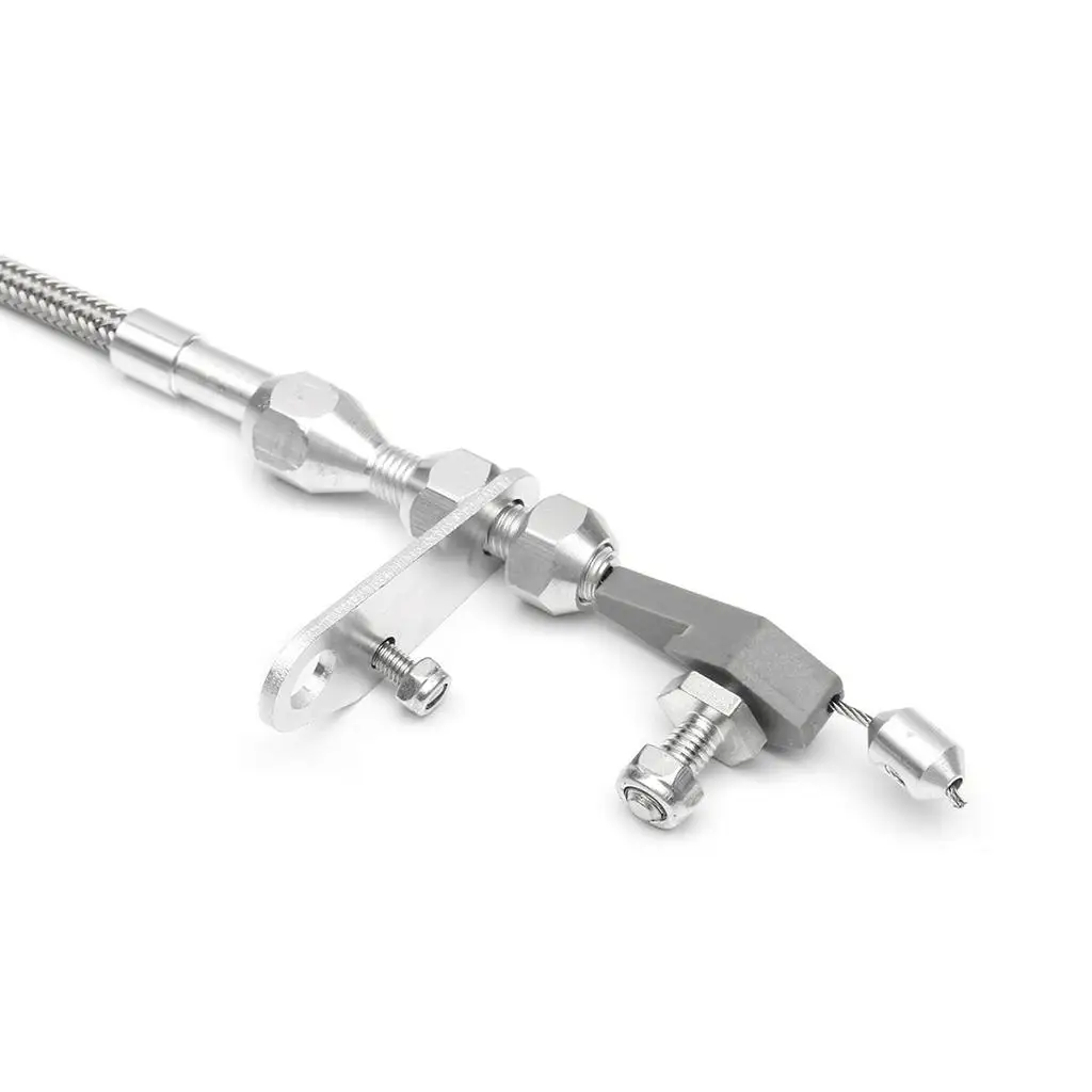 Accelerator Throttle Cable Stainless Detent Kickdown Line for Ford C6 Transmission Durable Fitment