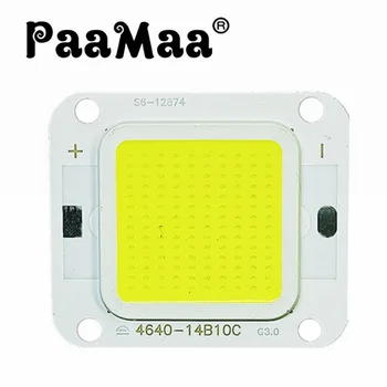 PaaMaa LED COB Chip 10W 20W 40W Superpotencia 50W 60W 70W para reflector DIY bombillas diodo LED fuente de lámpara de luz de techo