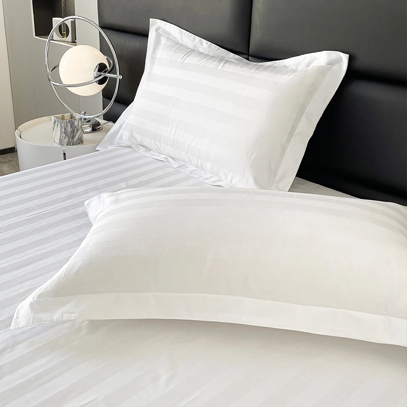 Nordic Style Pure Cotton Pillowcase Hotel Exclusive Bedding Cover Superior Sensation Home Use Single Double Core Case