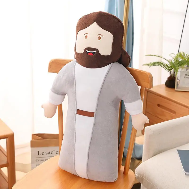 Jesus Plush Doll 19.7inch Jesus Stuffed Plush Doll Toys Religious Savior Jesus Stuffed Plush Plush Christ Religious Savior Jesus