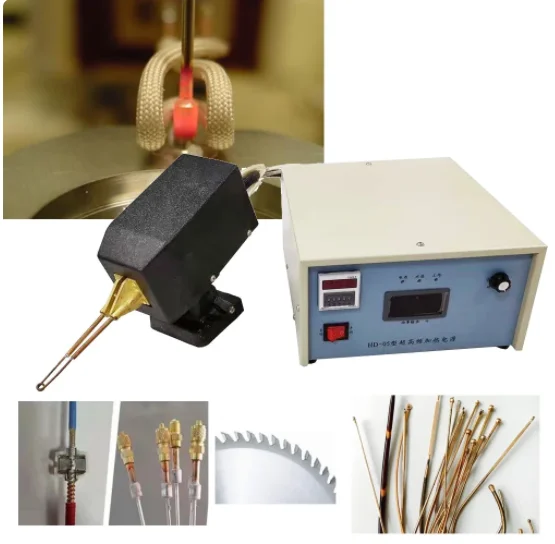 

220V 5000 Watts Ultra High Frequency Induction Heater 500KHZ-1100KHZ For Glass Frame Brazing