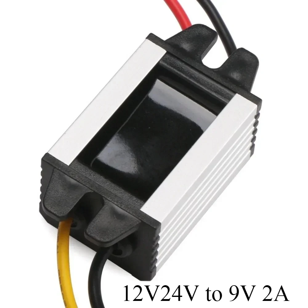 

12V24V to 9V 2A 18W DC/DC Buck Power Converter Voltage Step Dowm Power Supply Waterproof Voltage Regulator Transformer Car CE