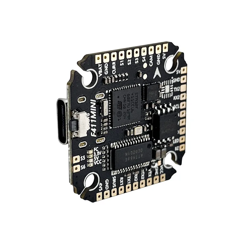 Aocoda-RC F411MINI F4 Flight Controller OSD Barometer 2MB Black Box For FPV Multirotor
