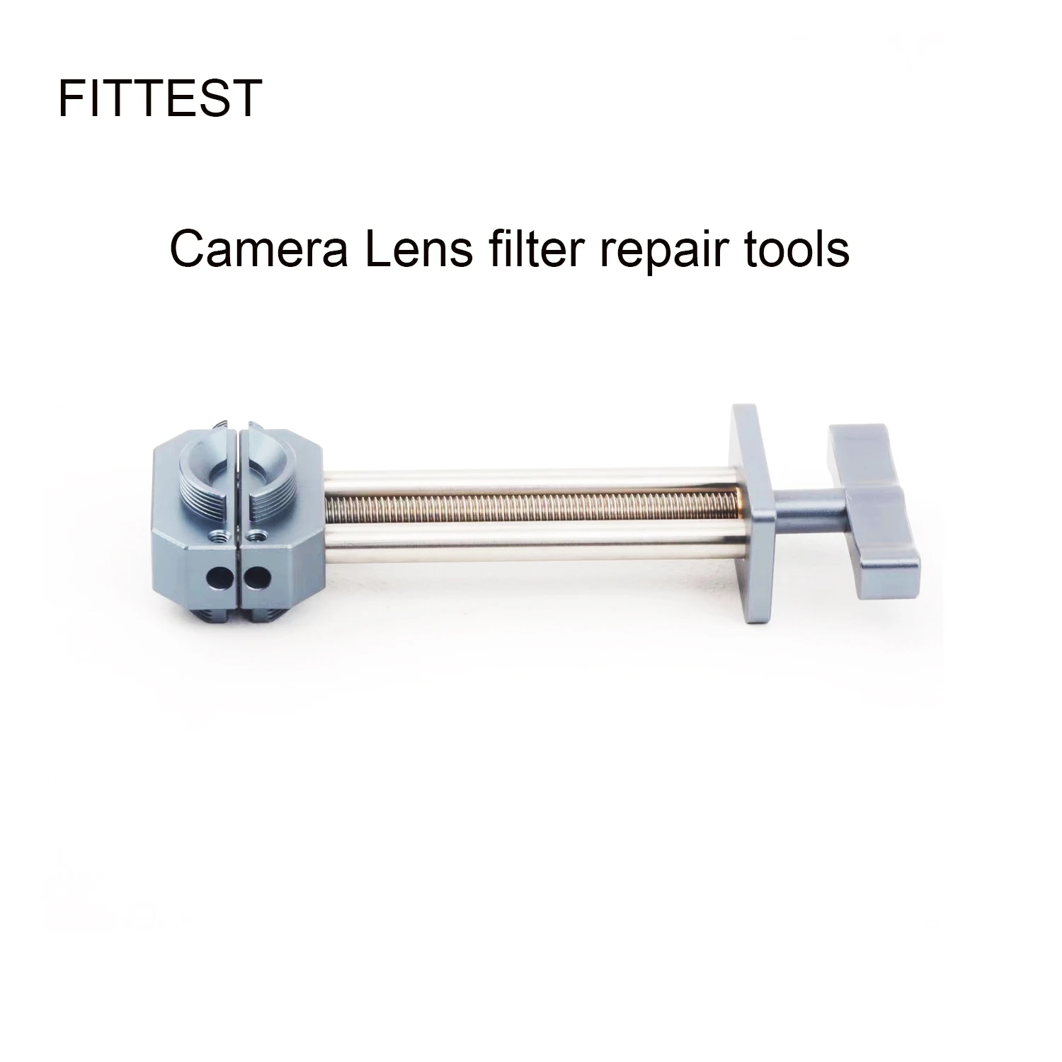 FITTEST Camera Filter Lens Vise Tool Adjustment Versatile Filter Ring Removal Repair Restoration Opening Wrench Metal Spanner