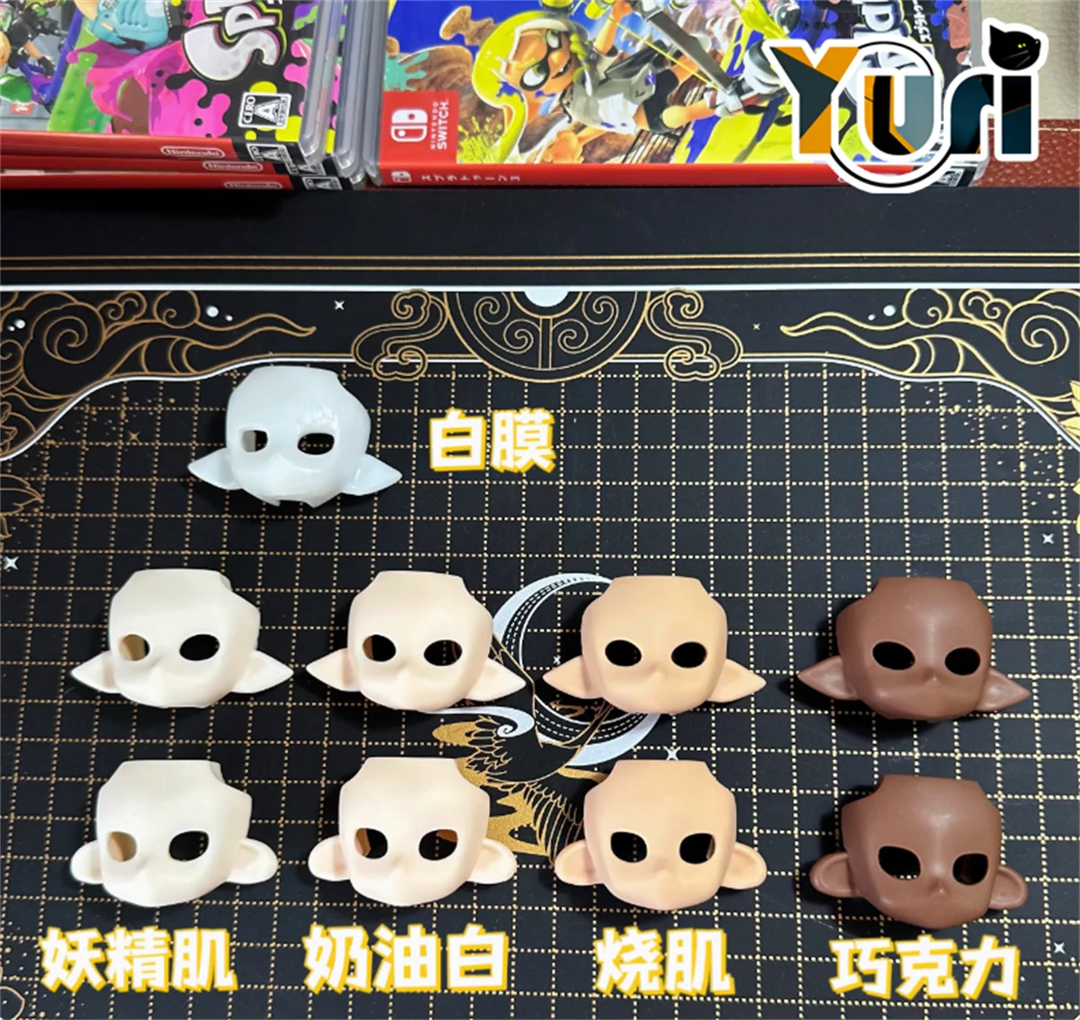 Yuri Game 3 Handmade OB11 Face No Eye Game Cosplay Cute Lovely Gift