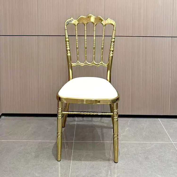 

Hotel Bamboo Chair Napoleon Banquet Hotel Wedding Crystal Hotel Backrest Chair Restaurant