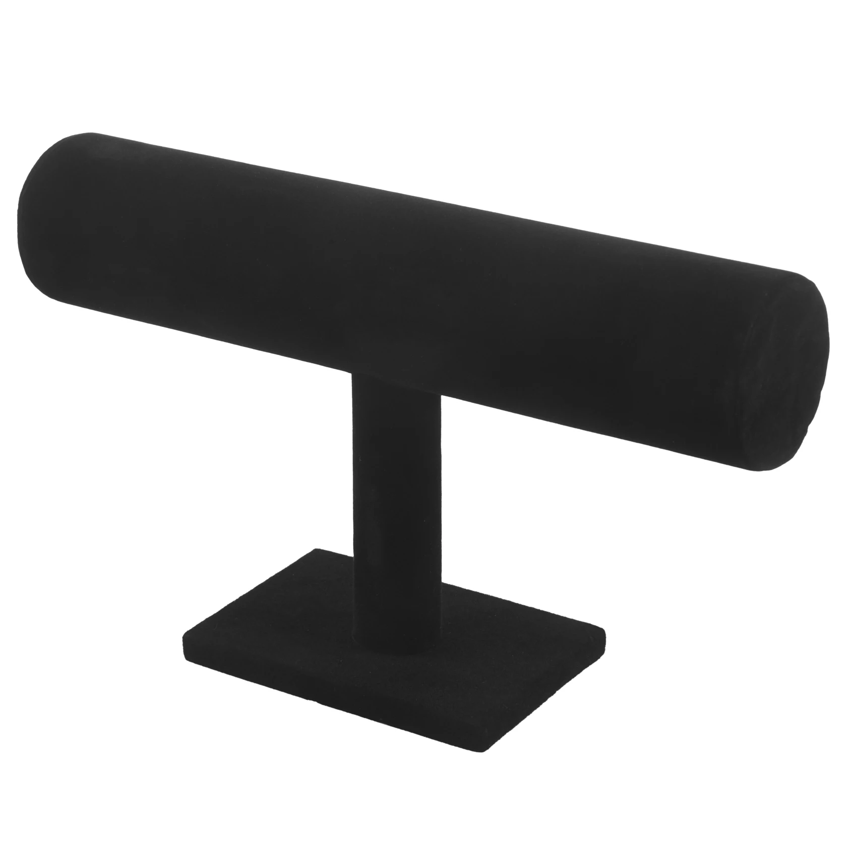 ที่วางโชว์เครื่องประดับแบบแท่งสำหรับสร้อยข้อมือ กำไลข้อมือ นาฬิกา  แบบตั้งโต๊ะ สีดำ