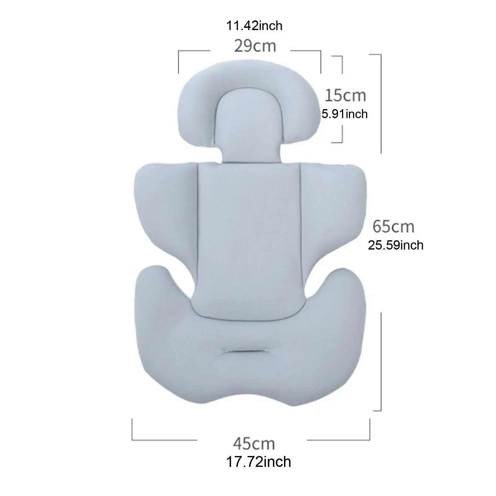 Universal Cushion for seat Pad Breathable Soft Protector for Baby Stroller Infant Chair Carriage