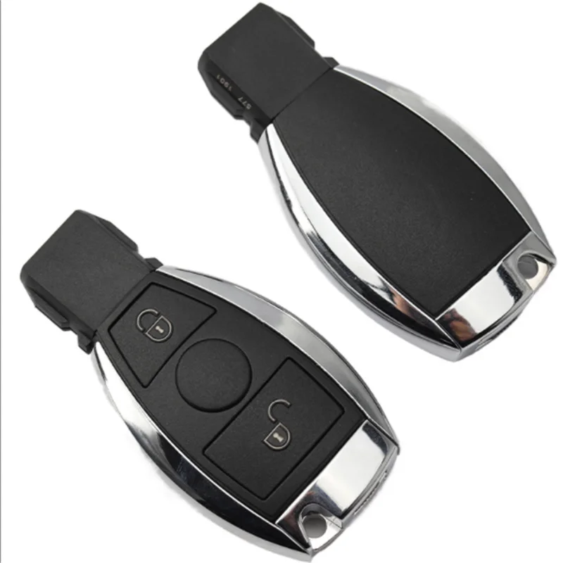 

2 шт., чехол для дистанционного ключа, 2 кнопки, сменный брелок для дистанционного ключа, чехол для Mercedes BENZ ML SL SLK CLK W211