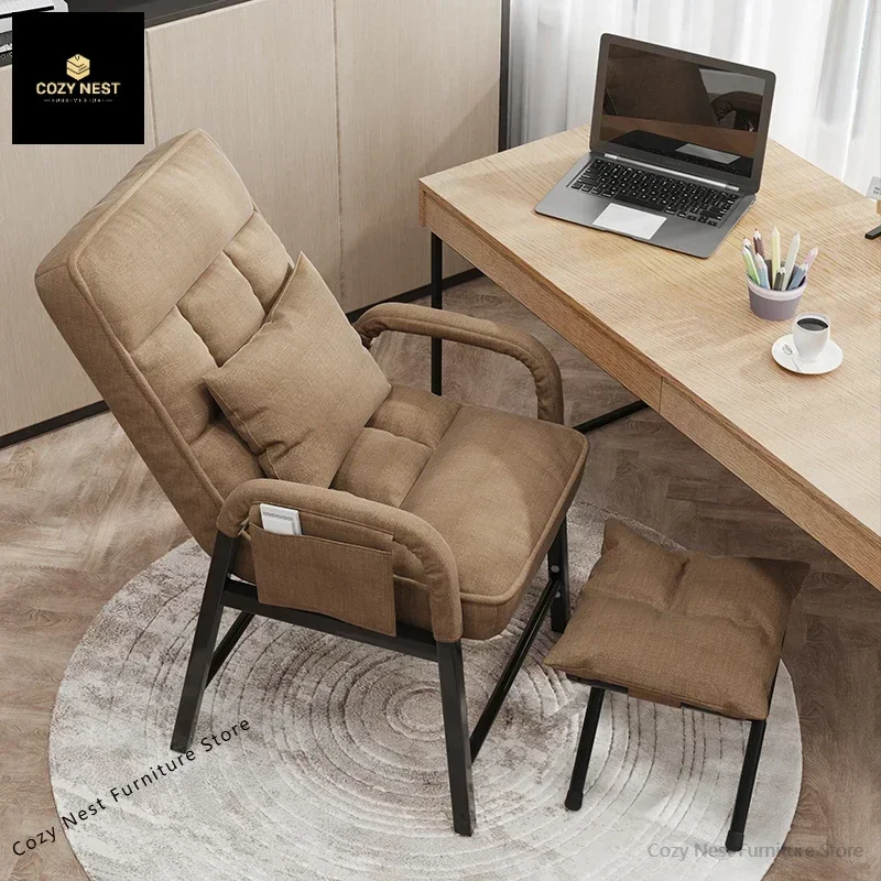 

Lazy sofa chair single bedroom back chair dormitory college student home chair dormitory lunch break folding recliner