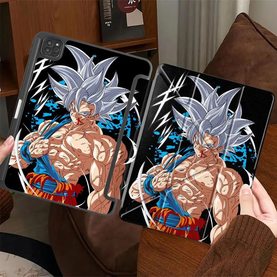 

Dragons B-Balls Goku Holder Cover Tablet Case For iPad Pro 11th 10th 9th 8th 7th 12.9inch Mini 6 7 Air 4 5 M3 M2 1 2 M4 11inch