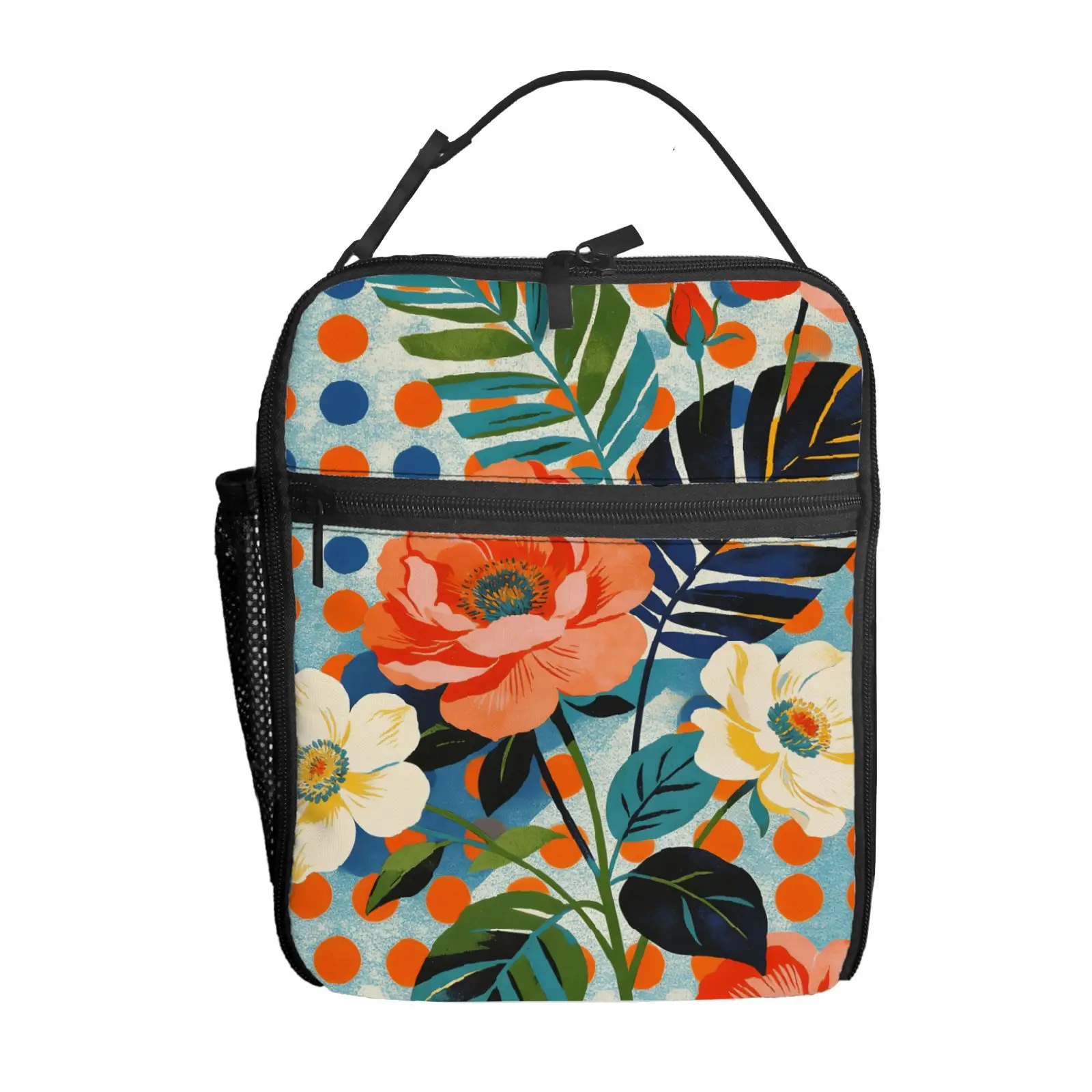 

1 шт. сумка для обеда с принтом в стиле поп-арт, высококачественная, милая, повседневная, для вечеринок, пикников, школы, в подарок, для ежедневного использования