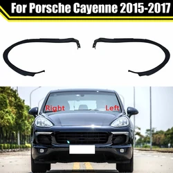 Car Headlight Rubber Water Proof Sealing Strip Trim Headlamp Decorative Strip For Porsche Cayenne 2015 2016 2017