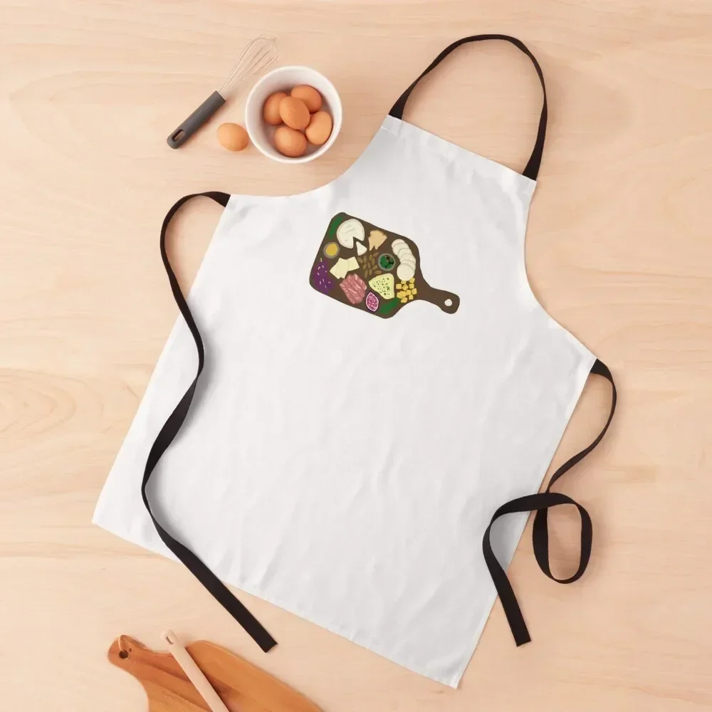 

Charcuterie Board Apron Costume Waiter Art Sexy Apron