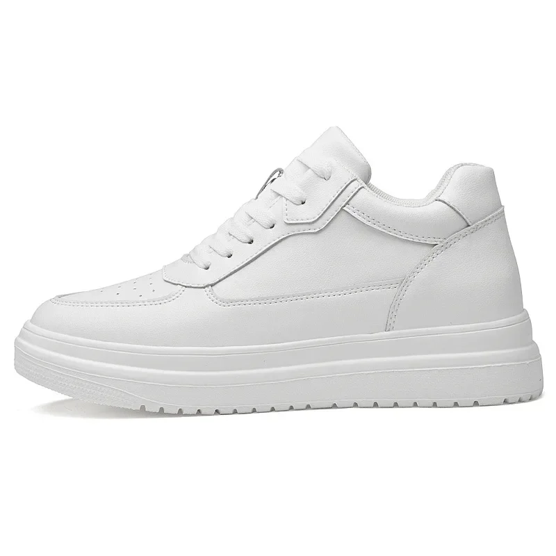 Men Elevator Height Increase Shoes Sneakers Shoes for Men 10cm Sports Casual Invisible Inner Heightening 8cm White Shoes