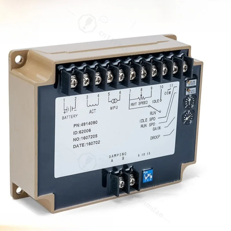 4914090 Generator Speed Controller Soft Start Idle Control Governor Board Generator Maintenance Spare Parts