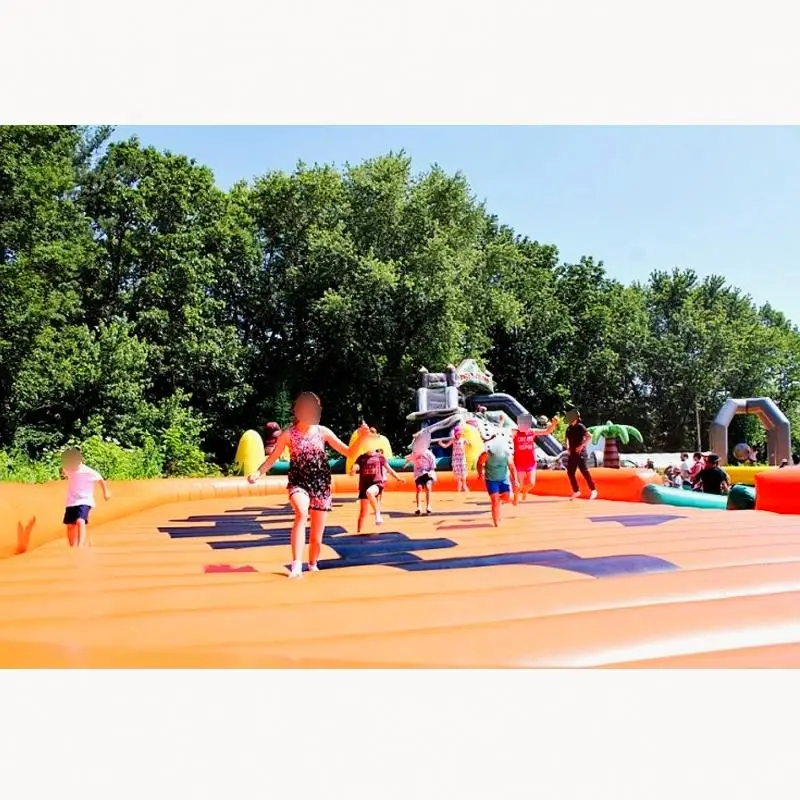 Heavy Duty PVC Eco-Friendly Giant Inflatable Bouncer Pumpkin Pad Jumping Castle 40-Person Capacity Kids Adults CE Certified