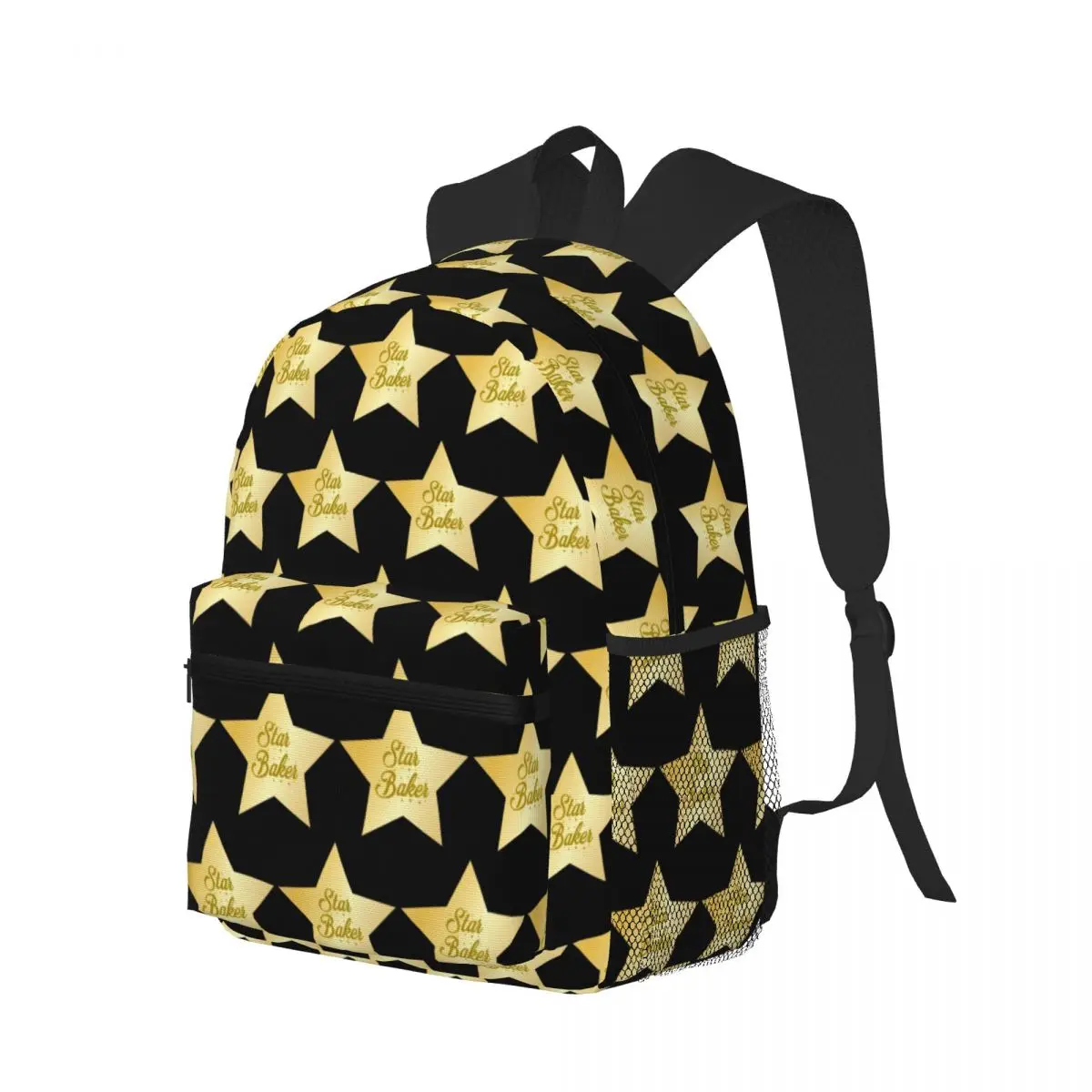 

Star Baker GBBO Inspired Student Backpack School Bag Hiking Travel Daypack for Men Women Bookbag Shoulder Bags