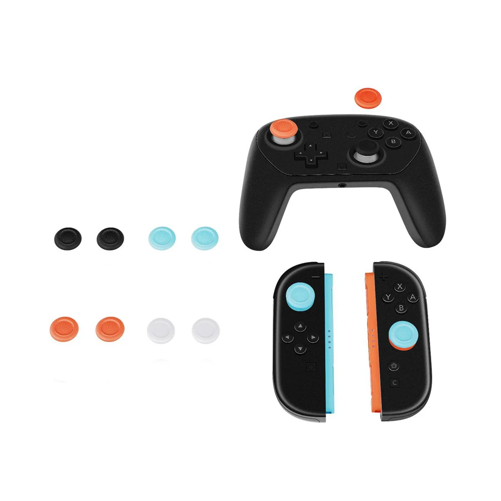 

2 Pieces Silicone Joystick Grip Grips Cap For switch2 Controller Rocker Cover