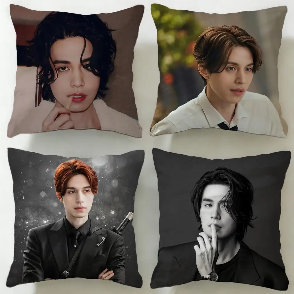 Popular Actor Lee Dong Wook Cushion Cover Soft & Easy-Wash Pillow Case – Versatile for Couch, Bed, Travel and Office