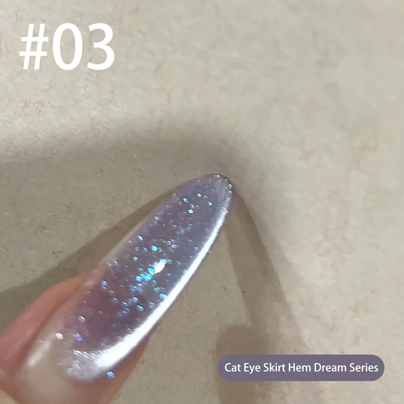MIANEL Sailor Moon Blaue Folien-Glitzer Polarisierte Katzenaugen-Gel-Kristallperlen 2026 Sommer Neue Vibe Nägel – Detail 10