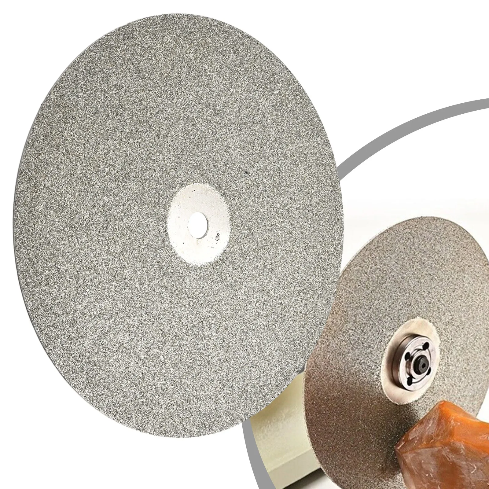 8 Inchs/200mm Diamond Coated Lapping Disc Grit 60-3000 1/2\