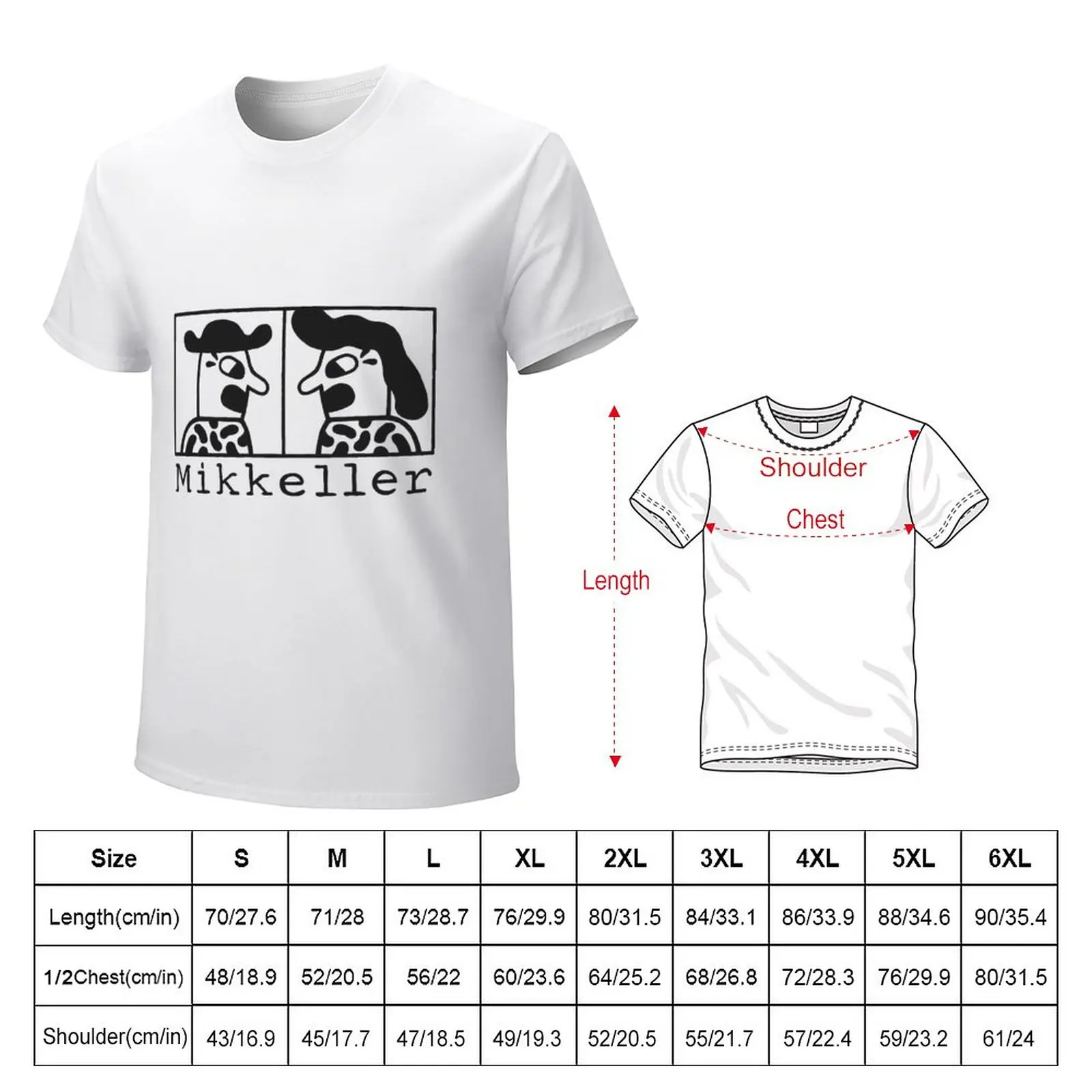 Mikeller Logo T-Shirt Jungen Animal Print Shirt T-Shirt kurze Bluse Hippie Kleidung Männer T-Shirts