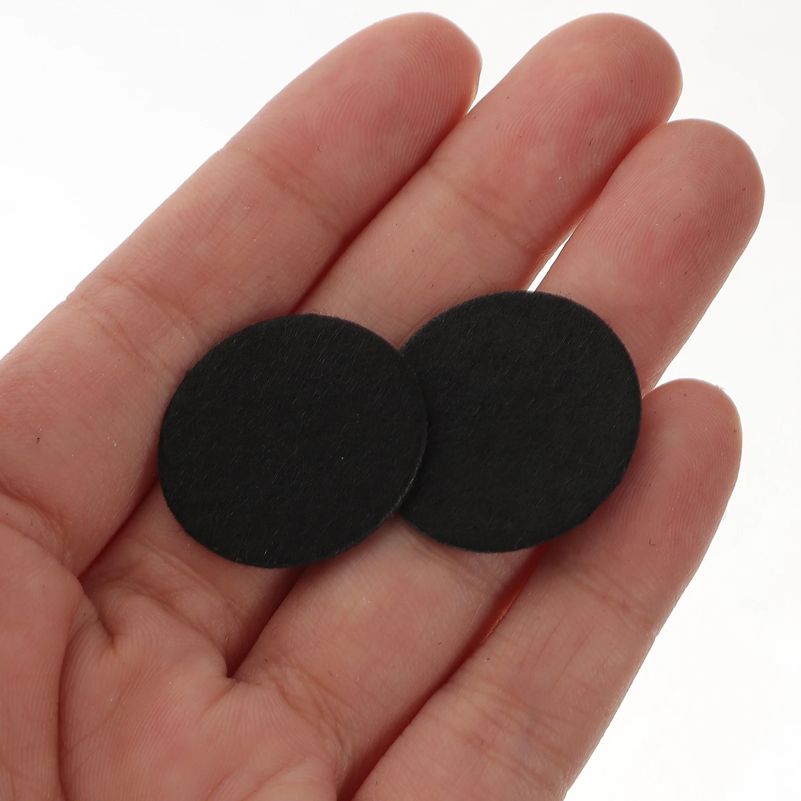 

100 Pcs Wadding for Quilting Felt Gasket Handicraft Work Fabric The Circle Embroidery