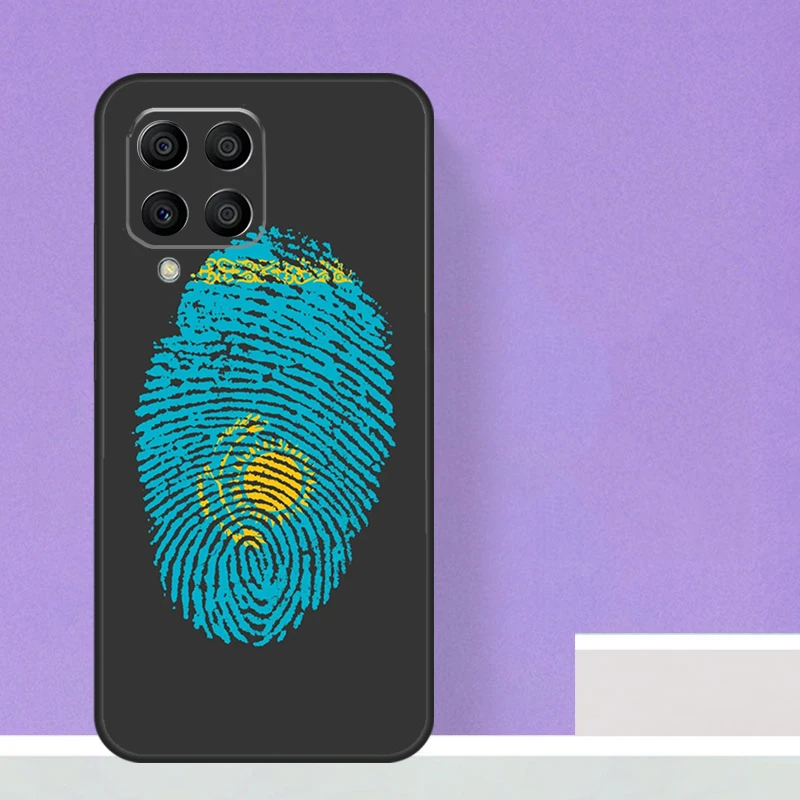 Kazakhstan flag For Samsung Galaxy M21 M51 M12 M32 M52 M13 M23 M33 M53 M34 M54 M30s M31s M15 M55 M20 Case image 6