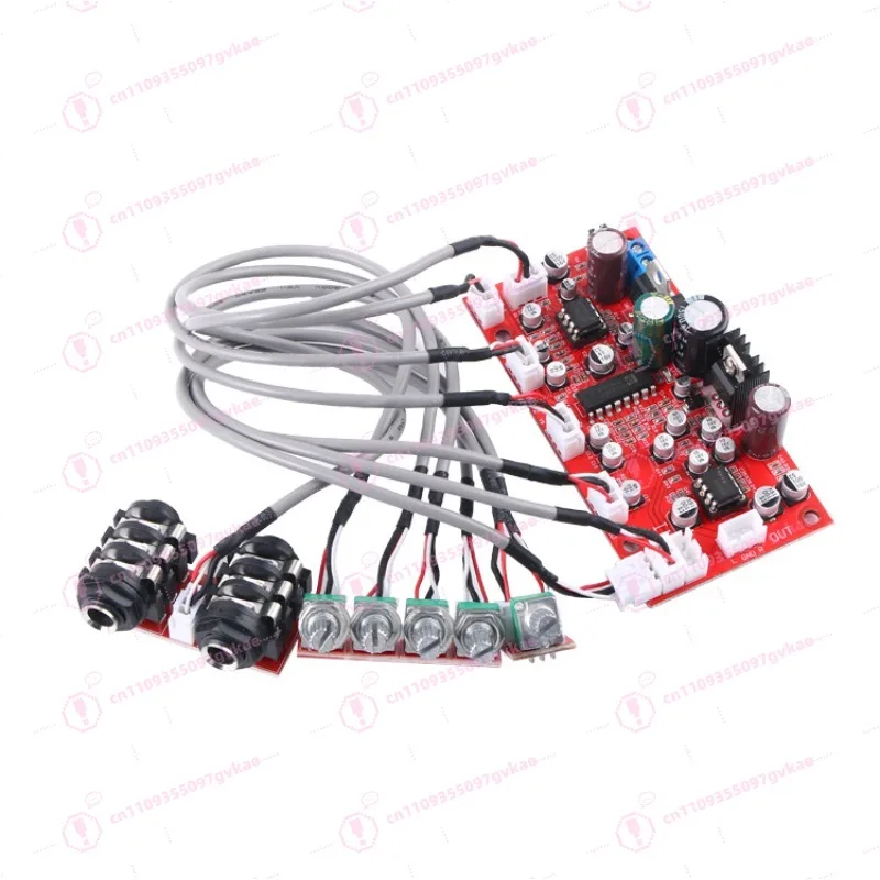 CD2399 Microphone Amplifier Board Module Reverb Module Universal, Potentiometer Separation