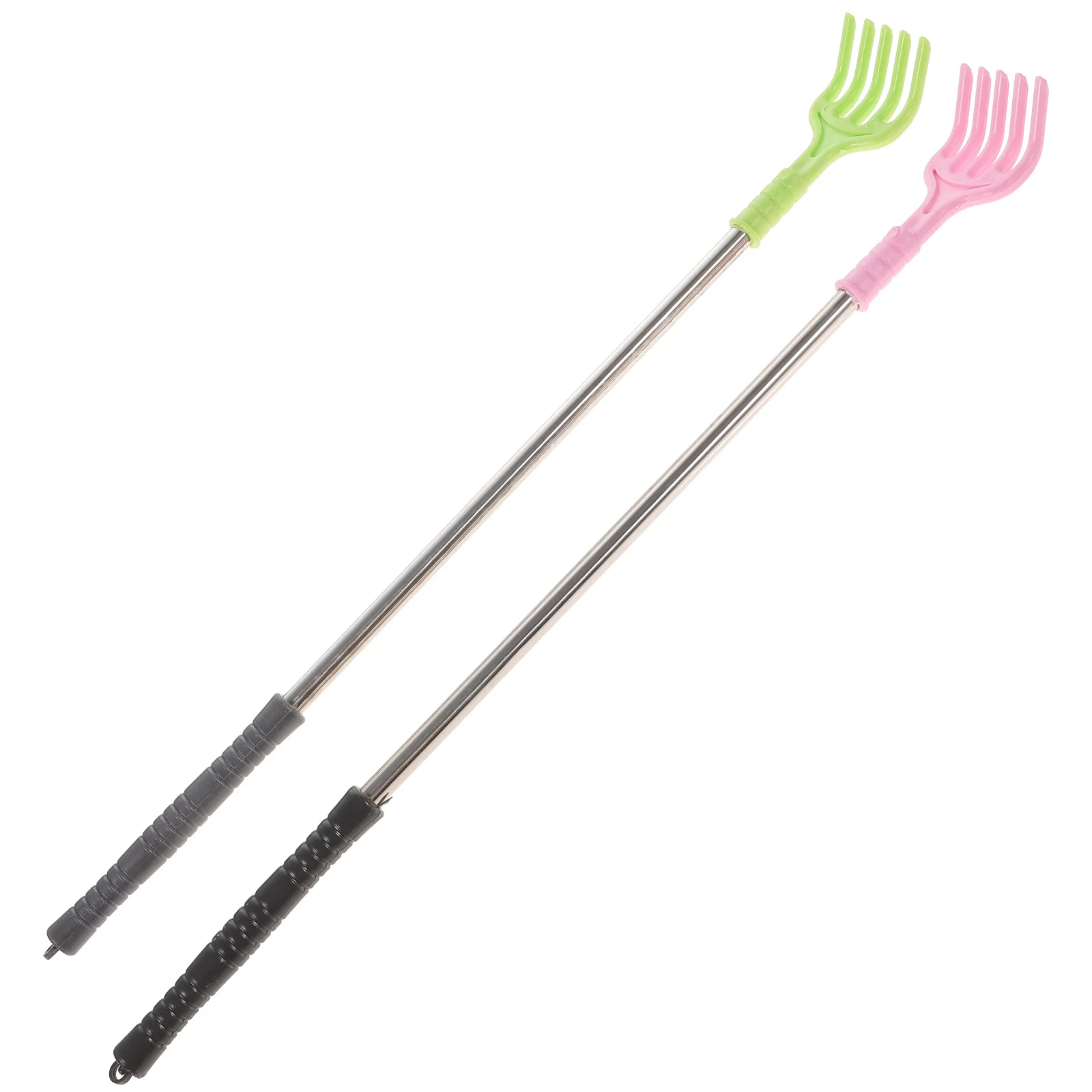 2 قطعة من أداة تدليك الجسم المعدنية لتخفيف الحكة عصا الخدش المحمولة لتهدئة وتدليك فعال