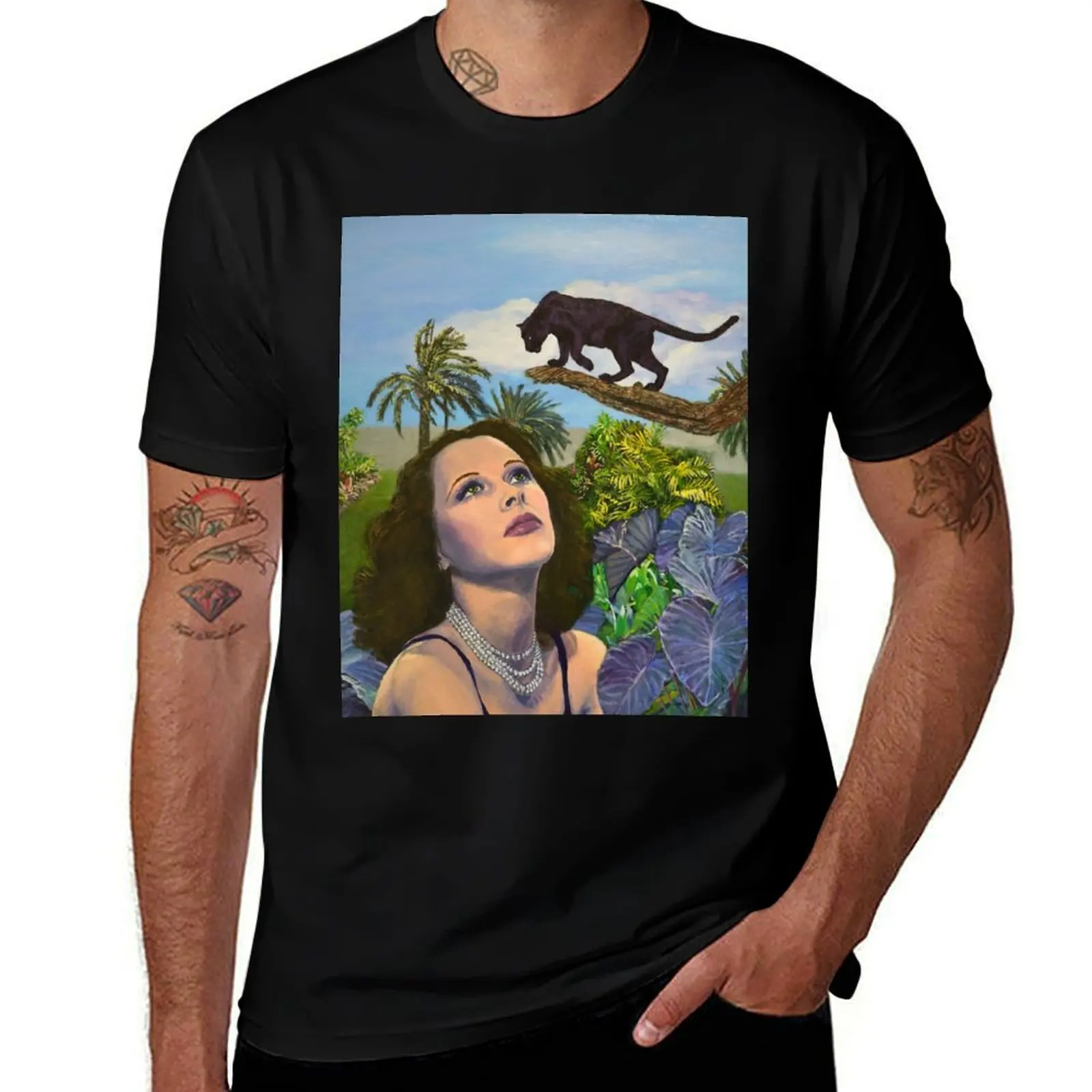 Premonition T-Shirt Basic Casual Short Sleeve Cotton Shirt T-Shirt